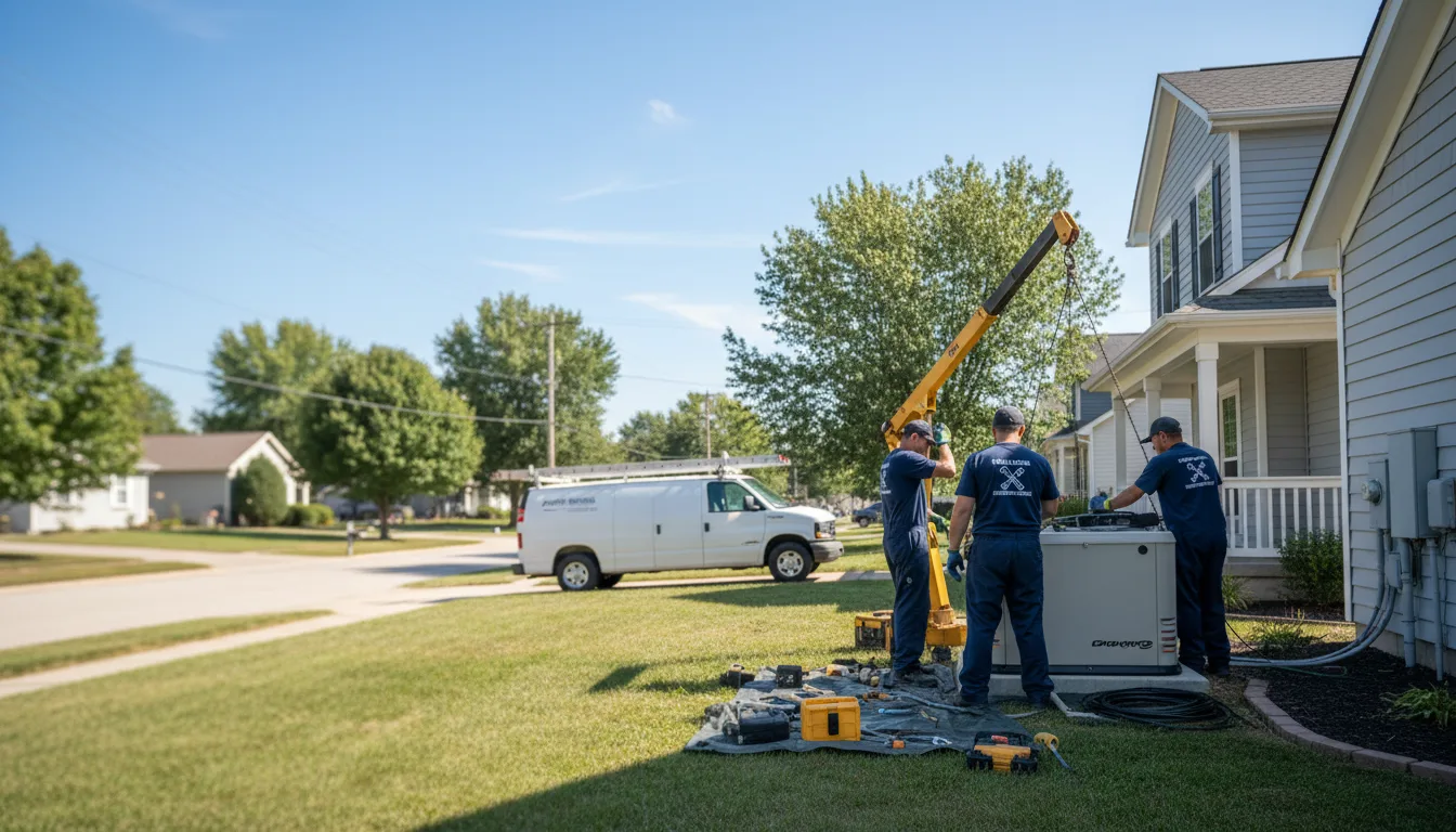 Generator Installation in Liverpool, TX near me